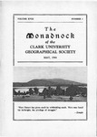 The Monadnock Volume 18, Number 1, May 1944 by Clark University Geographical Society