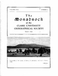 The Monadnock Volume 22, Number 2, May 1948 by Clark University Geographical Society