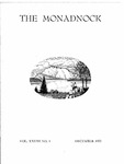 The Monadnock Volume 28, Number 1, December 1953 by Clark University Geographical Society