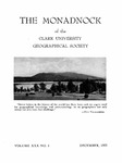 The Monadnock Volume 30, Number 1, December 1955 by Clark University Geographical Society