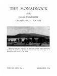 The Monadnock Volume 31, Number 1, December 1956 by Clark University Geographical Society