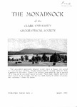 The Monadnock Volume 31, Number 2, May 1957 by Clark University Geographical Society