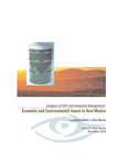 Analysis of DOE Environmental Management. Economic and Environmental Issues in New Mexico