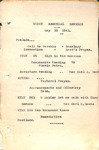 Booklet of Sermon Notes, 1941