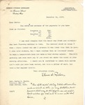 Correspondence from Elmer Forbes to Earl Clement Davis re: Financial Reimbursement for Camp Devens