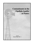 Contaminants in the Ogallala Aquifer at Pantex