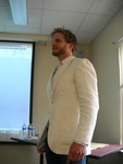 Ryan Levihn-Coon introducing a speaker by Robert D. Tobin