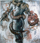 Snake Goddess by Elli Crocker Ms.